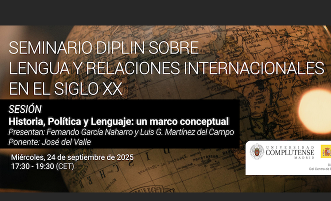 4ª Sesión del Seminario DIPLIN (Webinario) sobre lengua y relaciones internacionales (24/09/2025)